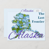 Postkarte - ALASKA (Vorne/Hinten)