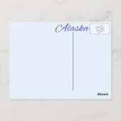 Postkarte - ALASKA (Rückseite)
