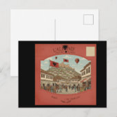 Postkarte (Albanien) (Vorne/Hinten)