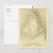 Postkarte "Albrecht Durer Pedro" (Vorne/Hinten)