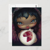 Postkarte "Alchemischer Engel III" (Vorne/Hinten)