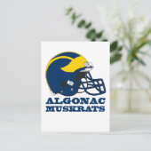Postkarte - Algonac Muskrats (Stehend Vorderseite)
