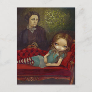 Postkarte "Alice and Lewis"
