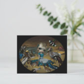 Postkarte "Alice and the Audubon Birds" (Stehend Vorderseite)