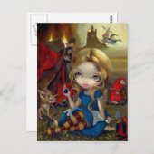 Postkarte "Alice and the Bosch Monsters" (Vorne/Hinten)
