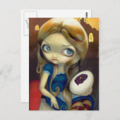 Postkarte "Alice in Brueghel Vision" (Vorne/Hinten)