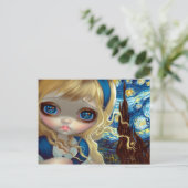 Postkarte "Alice in der Sternennacht" (Stehend Vorderseite)