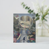 Postkarte "Alice in einem Bosch Wonderland" (Stehend Vorderseite)