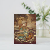 Postkarte "Alice in the Pool of Tars" (Stehend Vorderseite)