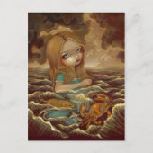 Postkarte "Alice in the Pool of Tars" (Vorderseite)