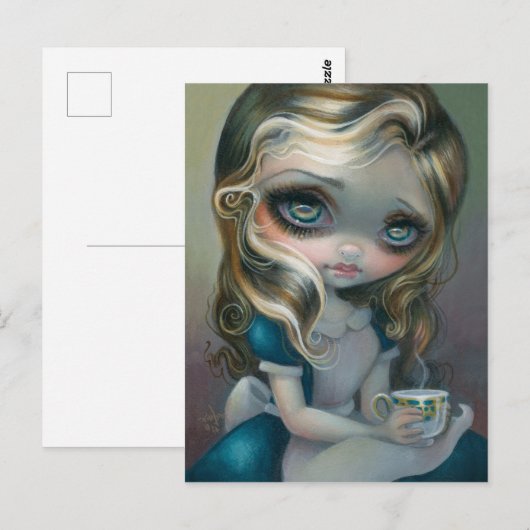 Postkarte "Alice's Advice" (Vorne/Hinten)