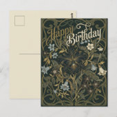 Postkarte Alles Gute zum Geburtstag (Vorne/Hinten)