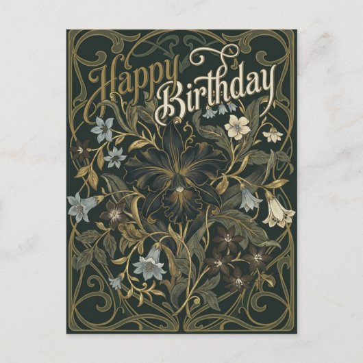 Postkarte Alles Gute zum Geburtstag (Vorderseite)