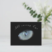 Postkarte - Allsehendes Auge (Stehend Vorderseite)