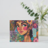 Postkarte als Eisen-Sharpens-Eisen-Sprichwörter 27 (Stehend Vorderseite)