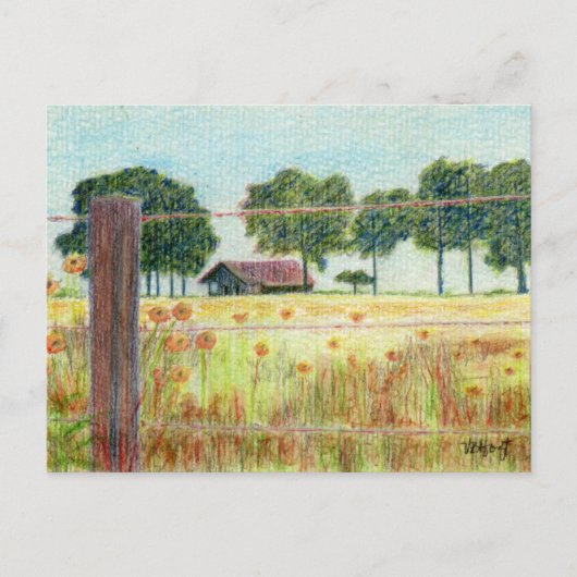 Postkarte: Alter Zuhause-Platz Postkarte (Vorderseite)