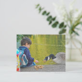 Postkarte am See (Stehend Vorderseite)