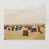 Postkarte am Strand (Vorderseite)