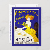 Postkarte: "Amandines de Provence" von Cappiello Postkarte (Vorne/Hinten)