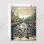 Postkarte Amsterdam (Vorne/Hinten)