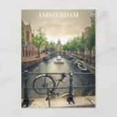Postkarte Amsterdam (Vorderseite)