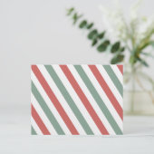 Postkarte an den Weihnachtsmann (Stehend Vorderseite)