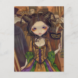 Postkarte "An der Masquerade Ball"