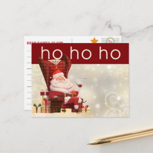 Postkarte an Santa-Ho HO