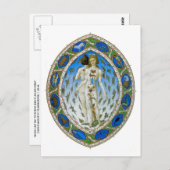 Postkarte: Anatomischer Mensch Postkarte (Vorne/Hinten)