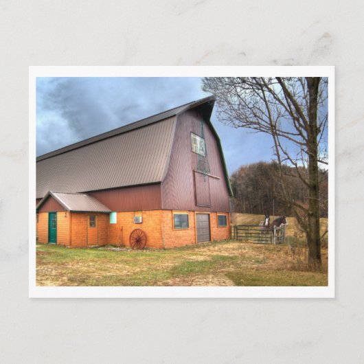 Postkarte, Anderson Stall Postkarte (Vorderseite)