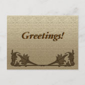 Postkarte - Angle Ironen und Linen (Vorderseite)