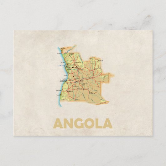 Postkarte Angola (Vorderseite)