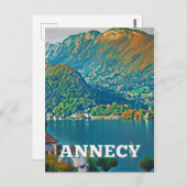 Postkarte Annecy Foto Vintage (Vorne/Hinten)