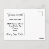 Postkarte anpassen (Rückseite)