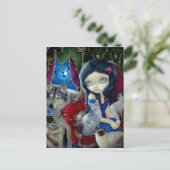 Postkarte "Anruf der Nacht" (Stehend Vorderseite)