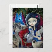 Postkarte "Anruf der Nacht" (Vorne/Hinten)