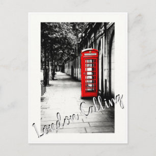 Postkarte - Anruf in London