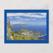 Postkarte/ Ansicht Capri von oben Monte Solaro Postkarte (Vorderseite)