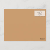Postkarte, antik postkarte (Rückseite)