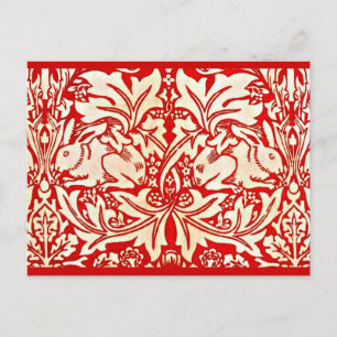 Postkarte-Antike Stoffe/Mode-William Morris 11 Postkarte