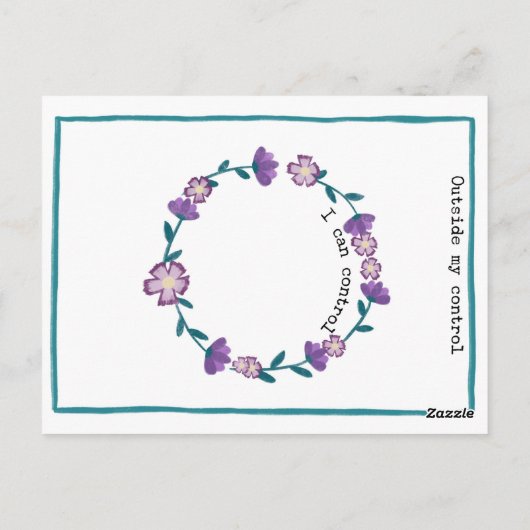 Postkarte & Arbeitsblatt in einem! (Rückseite)