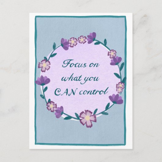 Postkarte & Arbeitsblatt in einem! (Vorderseite)