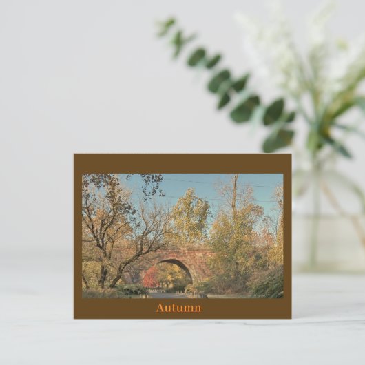Postkarte "Arched Bridge" (Stehend Vorderseite)
