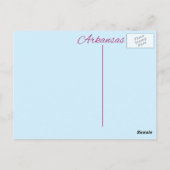 Postkarte - ARKANSAS (Rückseite)