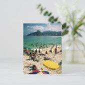 Postkarte "Arpoador Beach, Rio de Janeiro" (Stehend Vorderseite)