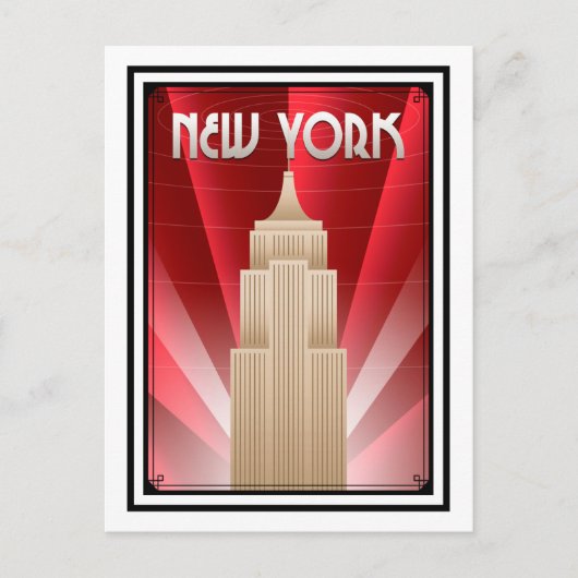 Postkarte - Art Deco 1920er und 30er Jahre (Vorderseite)