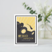 Postkarte - Art Deco Design Museum Ausstellung (Stehend Vorderseite)