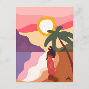 Postkarte Art Tahiti