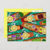 POSTKARTE ~ ASIATISCHES (Vorne/Hinten)