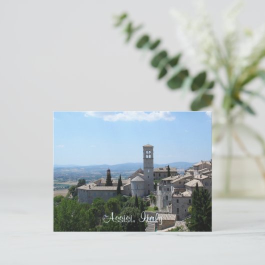 Postkarte - Assisi (Stehend Vorderseite)
